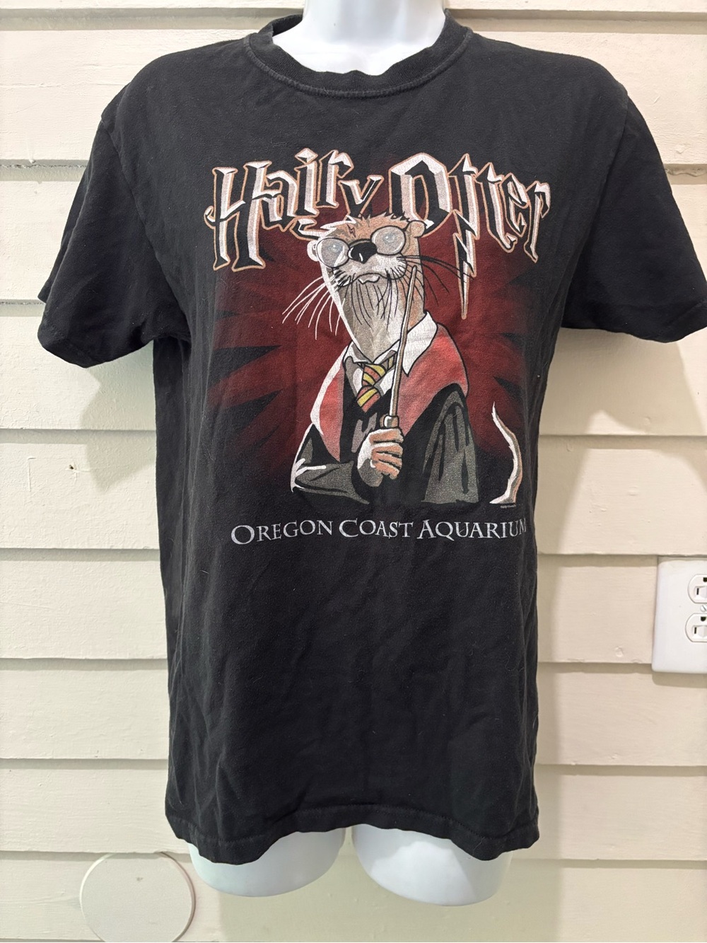 🔥5 for $25🔥 Harry Otter Pun Parody Oregon Coast Aquarium Souvenir Tee Shirt